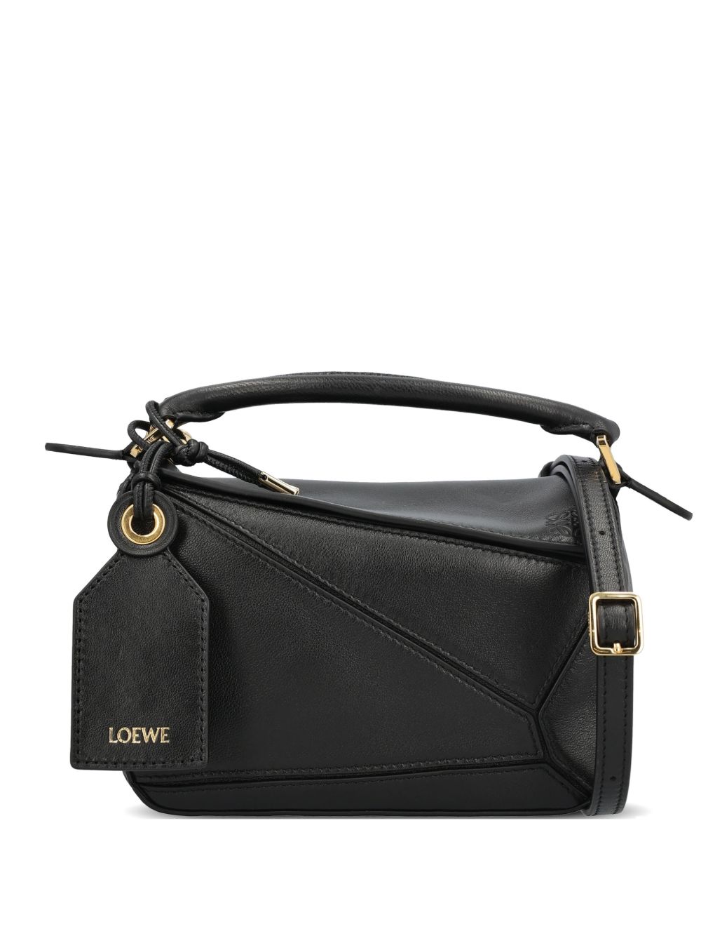 LOEWE · PUZZLE FEATHERLIGHT MINI LEATHER HANDBAG