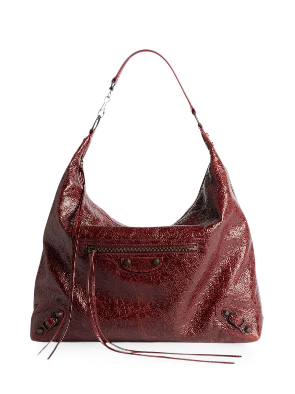 LE CITY LEATHER HOBO BAG