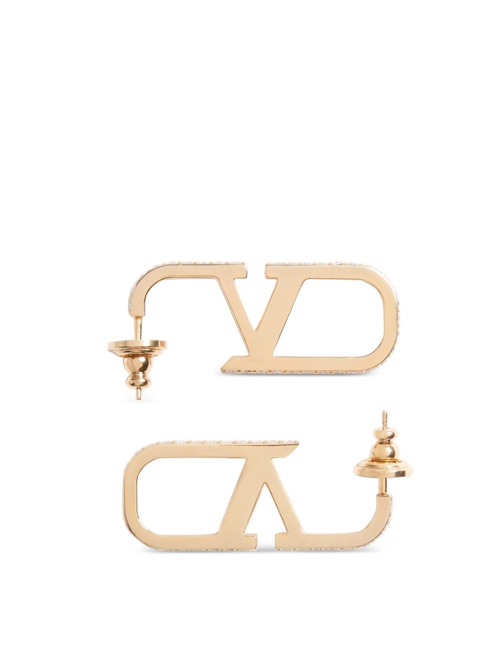 VLOGO SIGNATURE STRASS EARRINGS