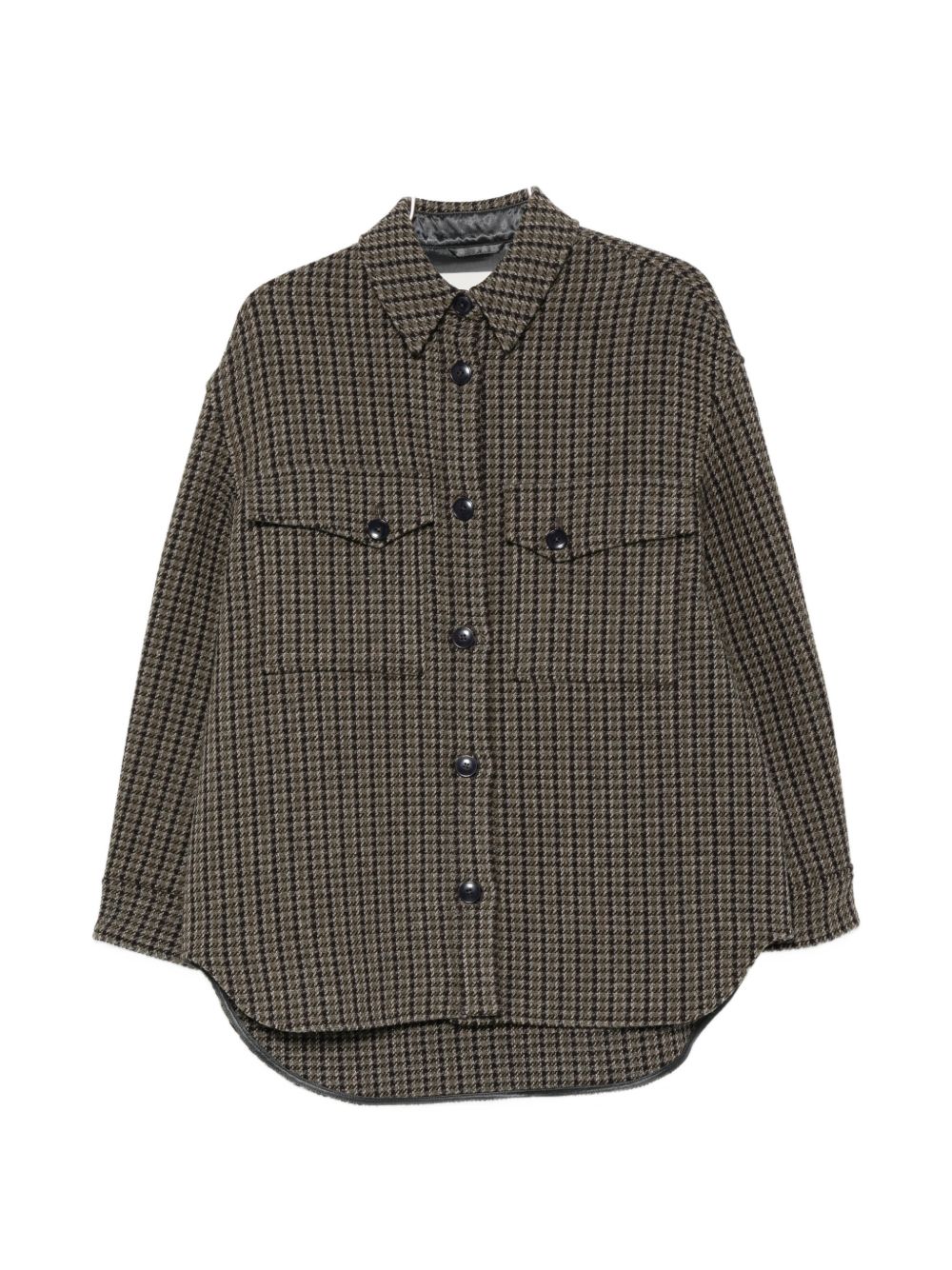 WOOL SHIRT JACKET