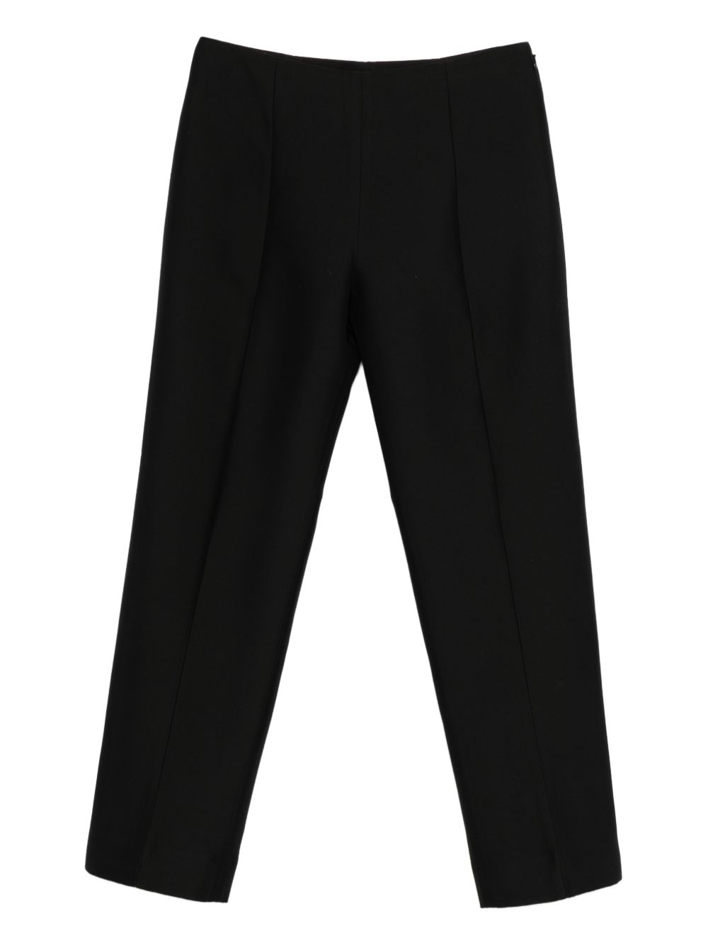 WOOL SLIM TROUSERS