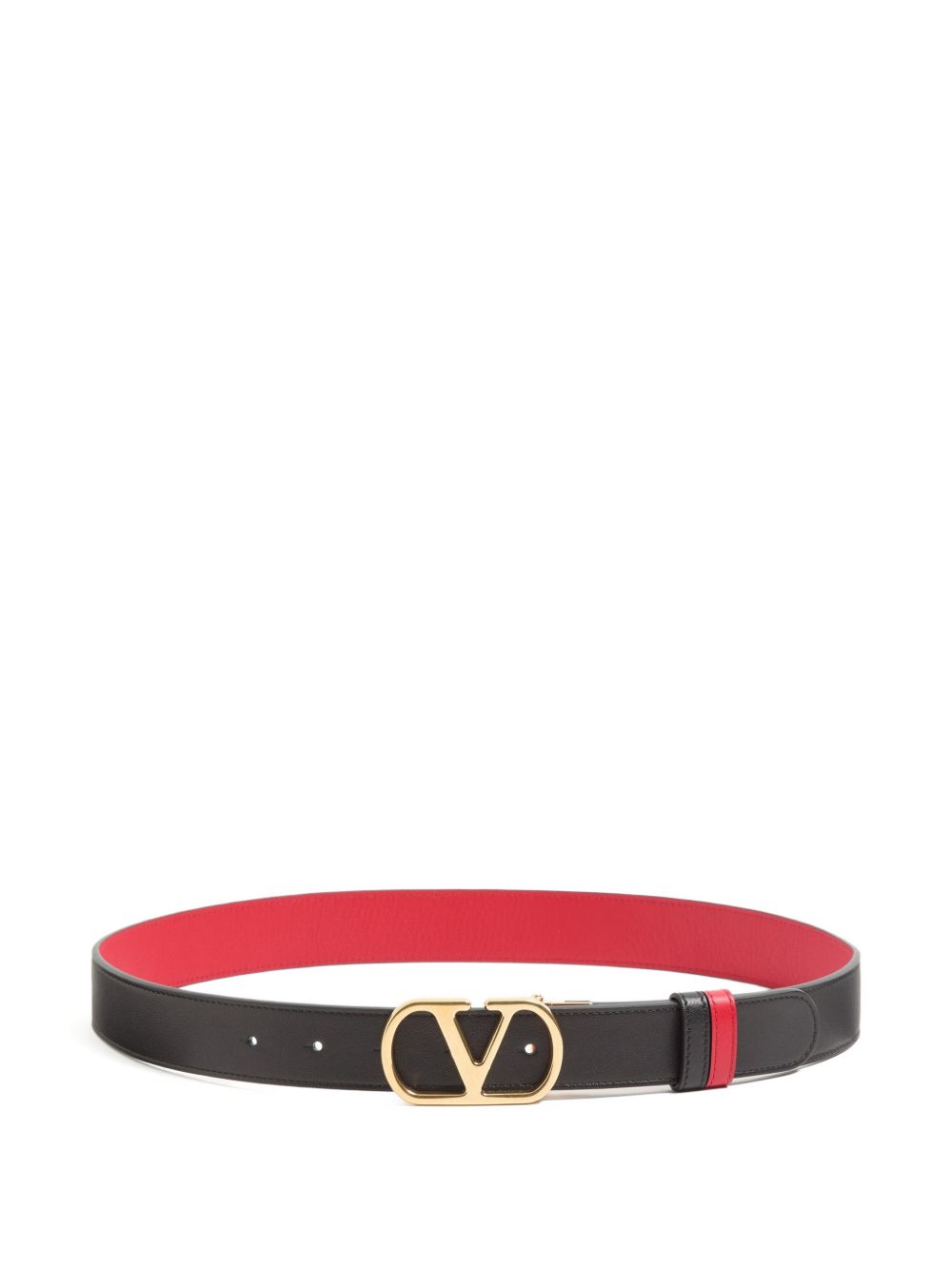 VLOGO SIGNATURE LEATHER BELT
