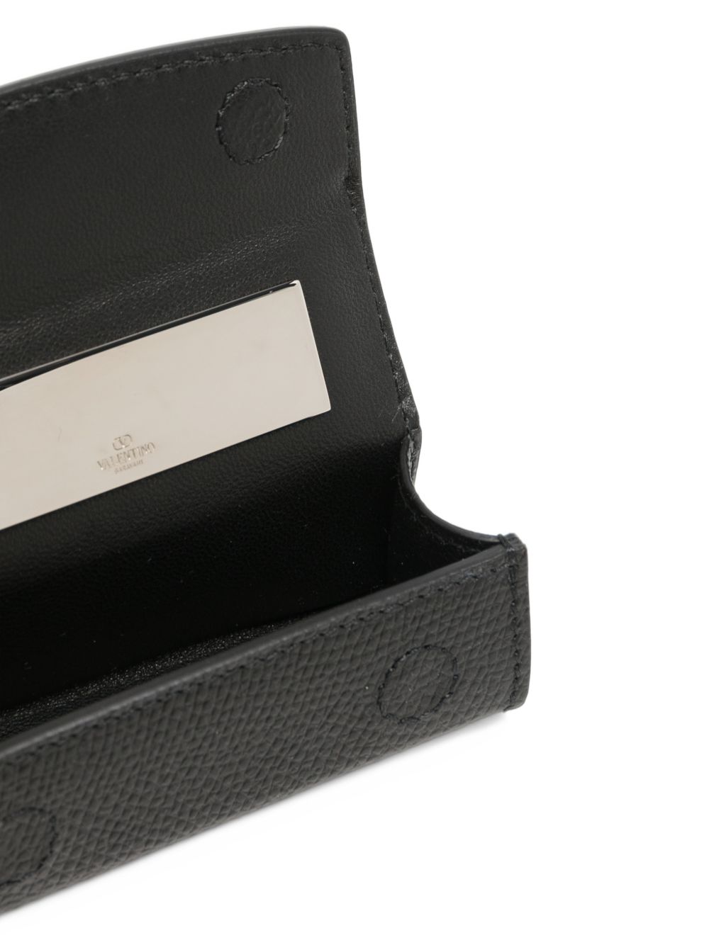 VALENTINO GARAVANI · VLOGO SIGNATURE LEATHER LIPSTICK KEYCHAIN