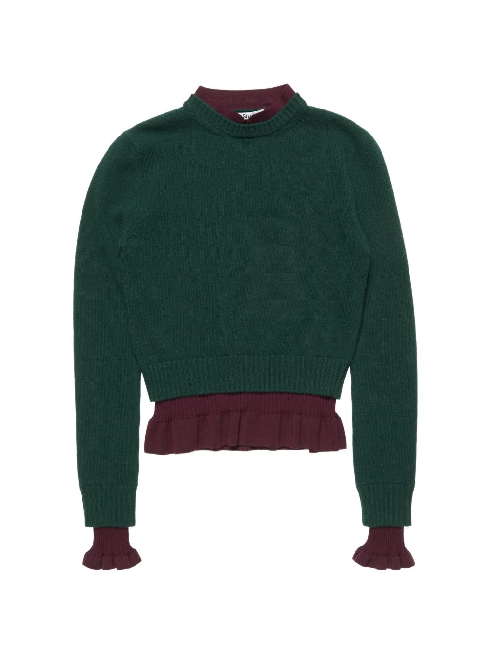 WOOL CREWNECK SWEATER