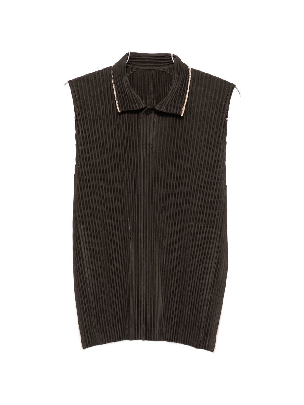 PLEATED VEST