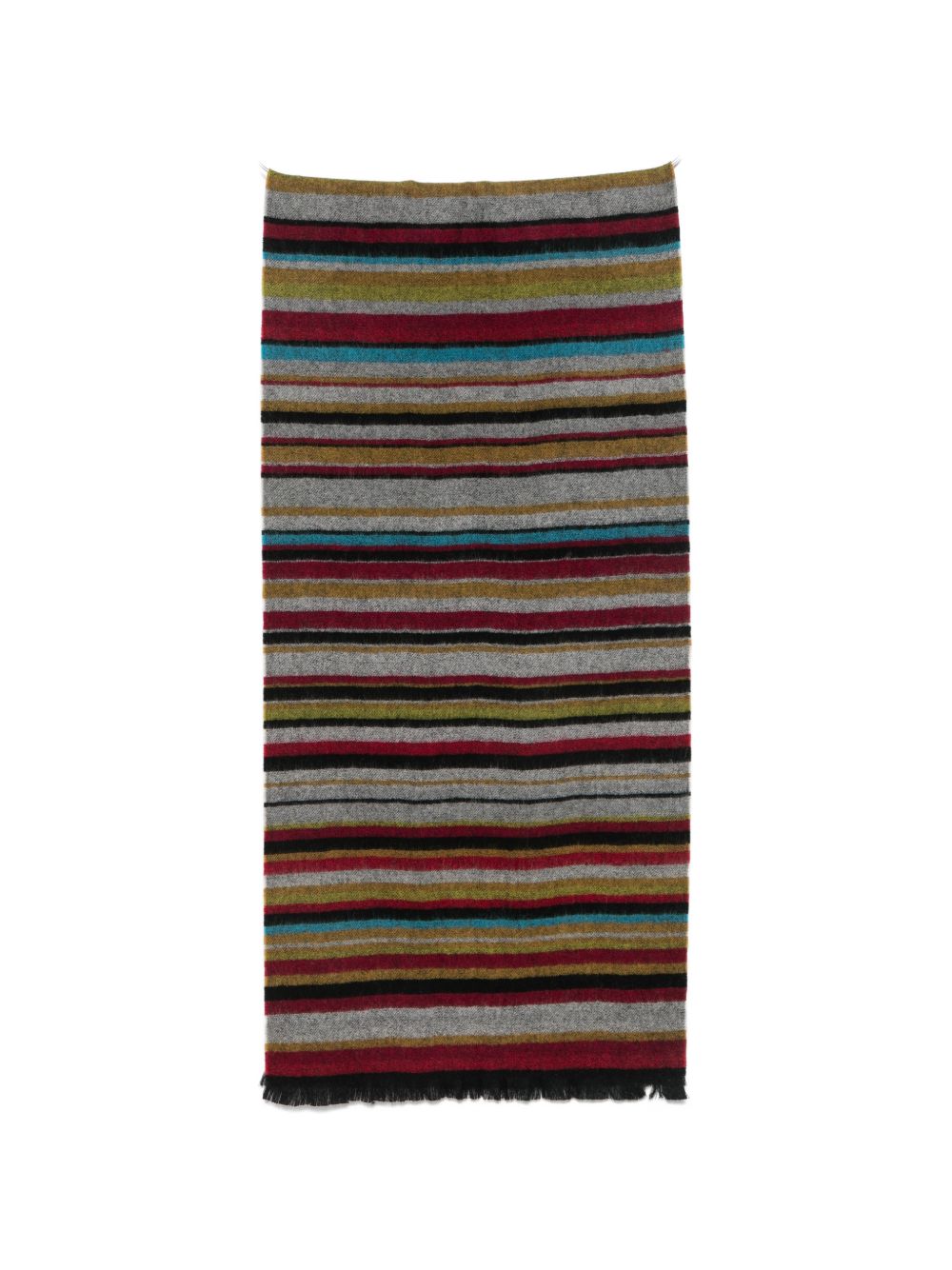 SIGNATURE STRIPE WOOL SCARF