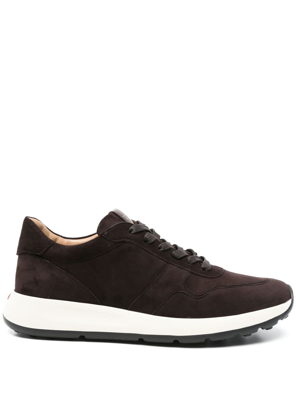 RED DOT SUEDE LEATHER SNEAKERS