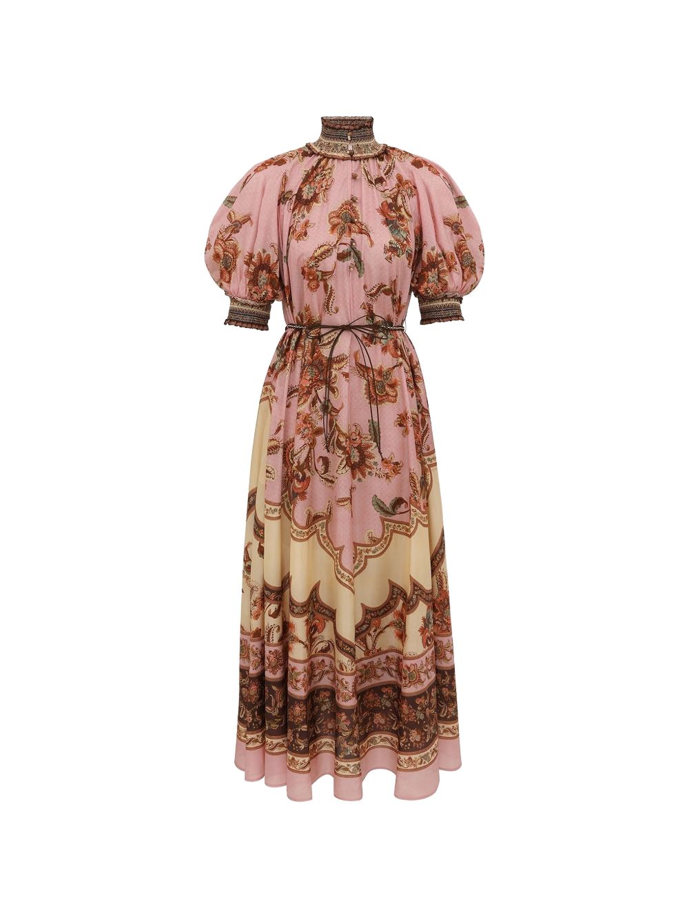 ASTER PRINTED SILK MAXI DRESS