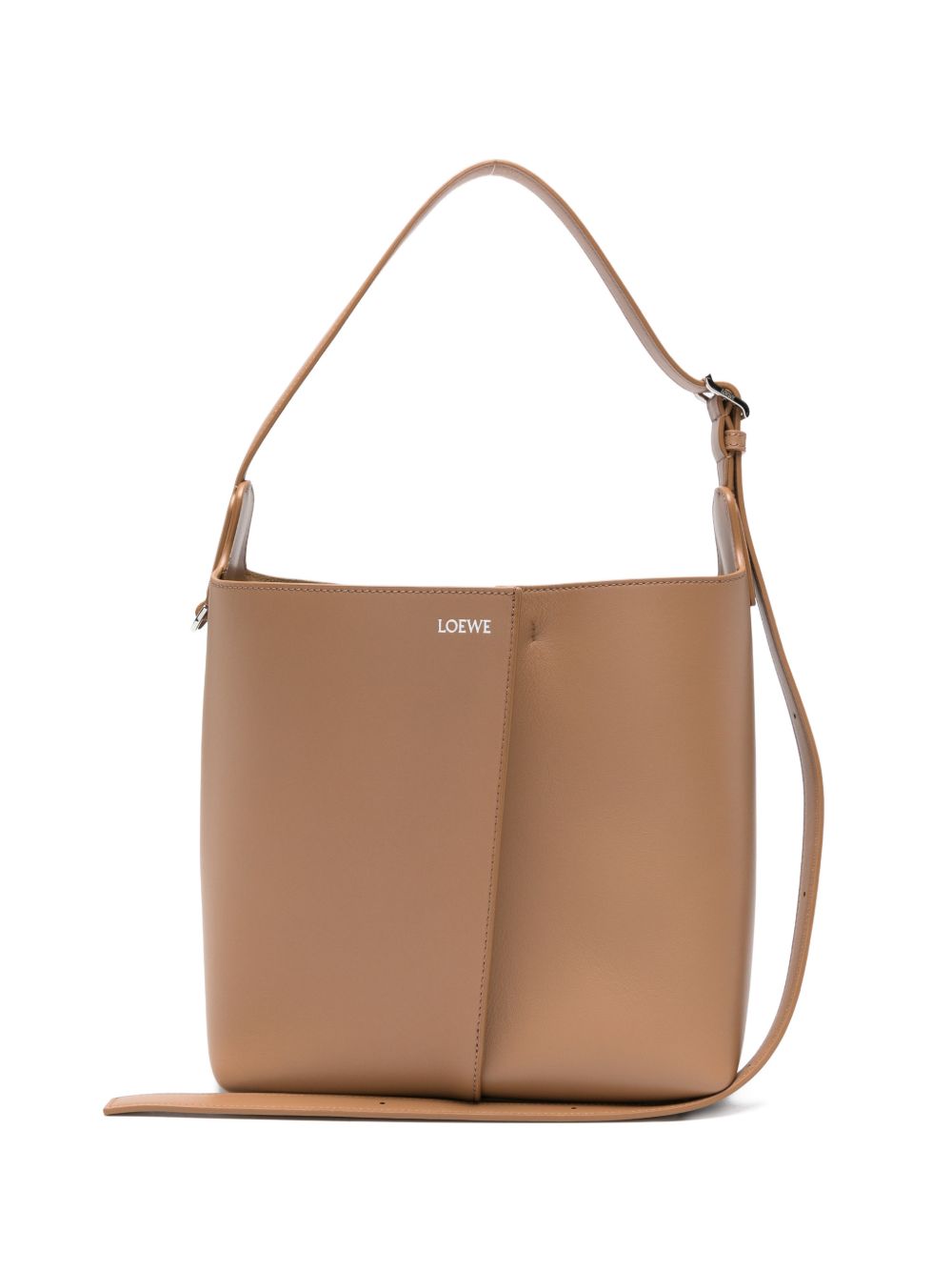 LOEWE · BILBAO MEDIUM LEATHER BUCKET BAG