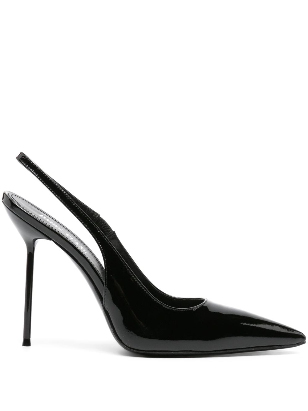 LIDIA PATENT LEATHER SLINGBACK PUMPS