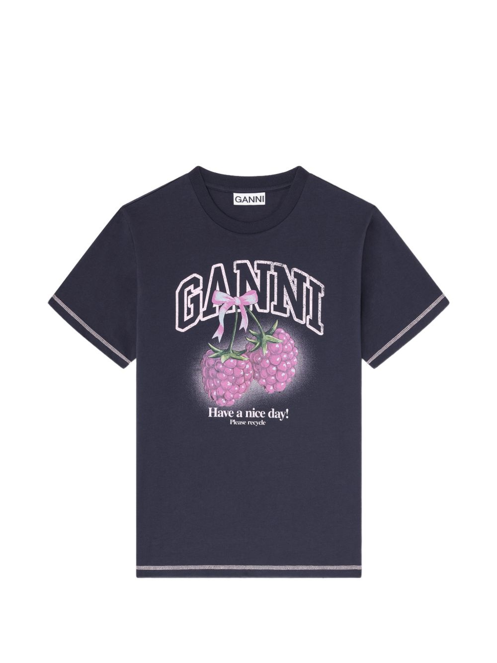 RASPBERRY COTTON T-SHIRT