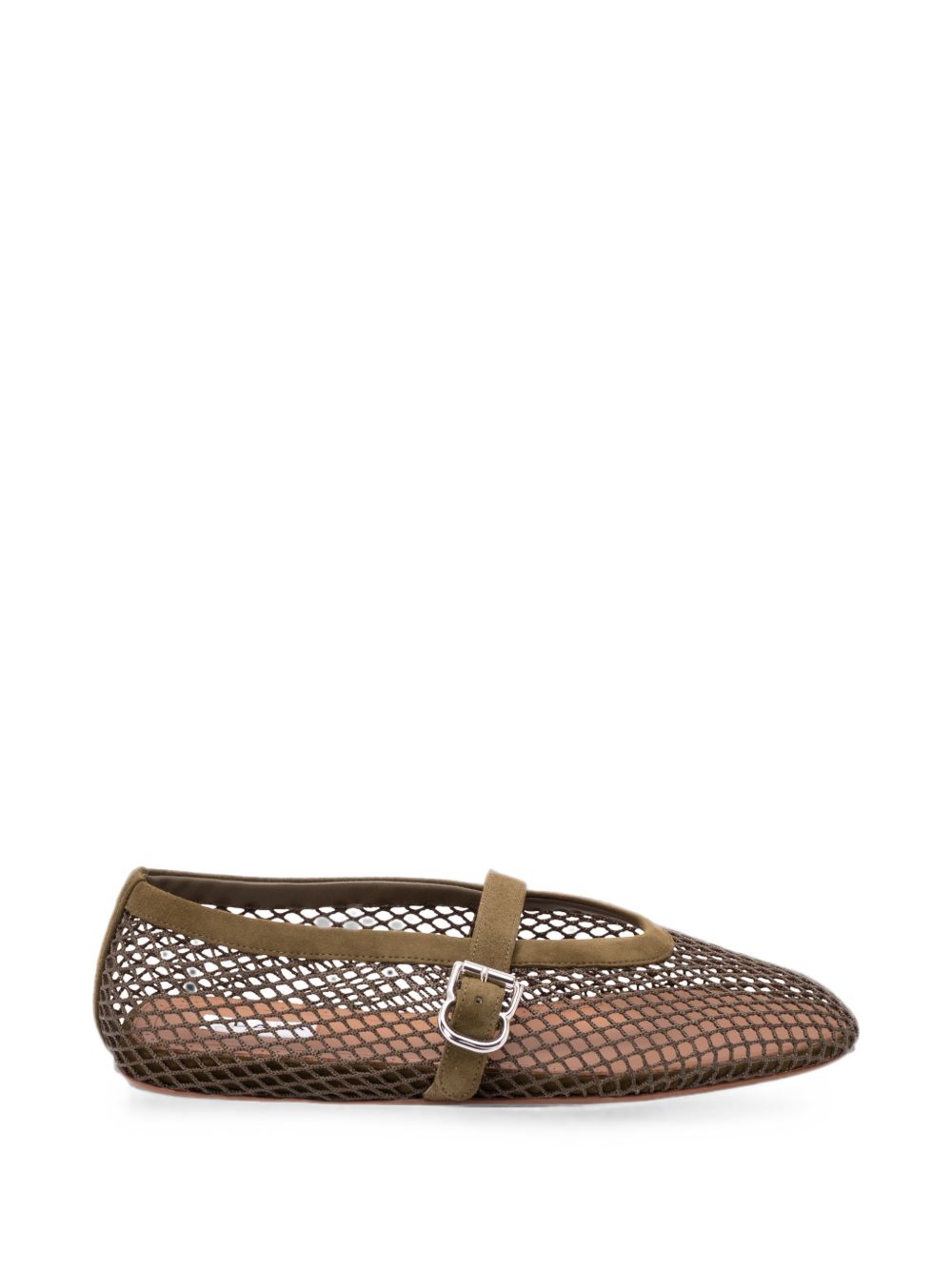 FISHNET BALLET FLATS