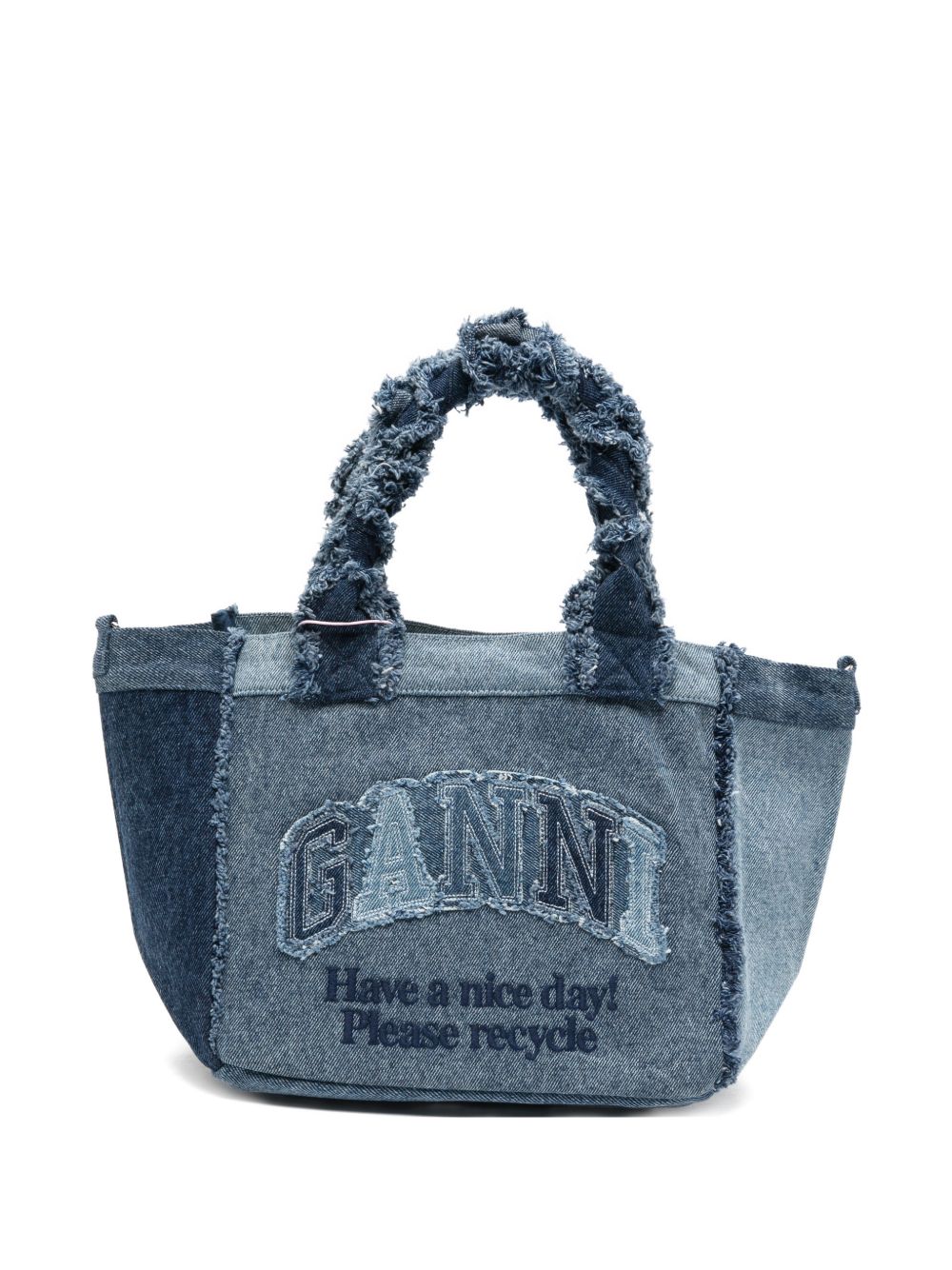 DENIM SMALL TOTE BAG