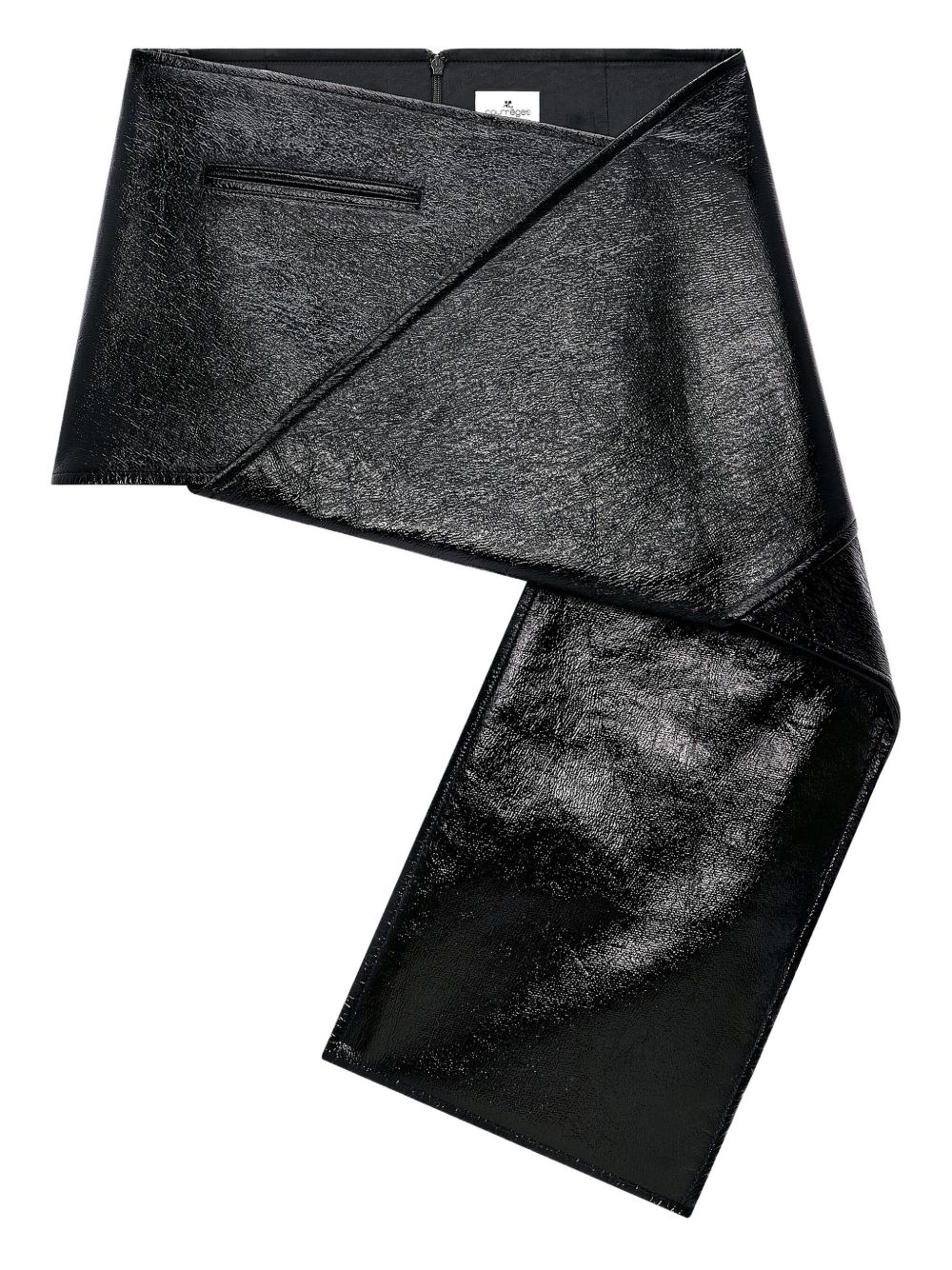 VINYL MINI SKIRT