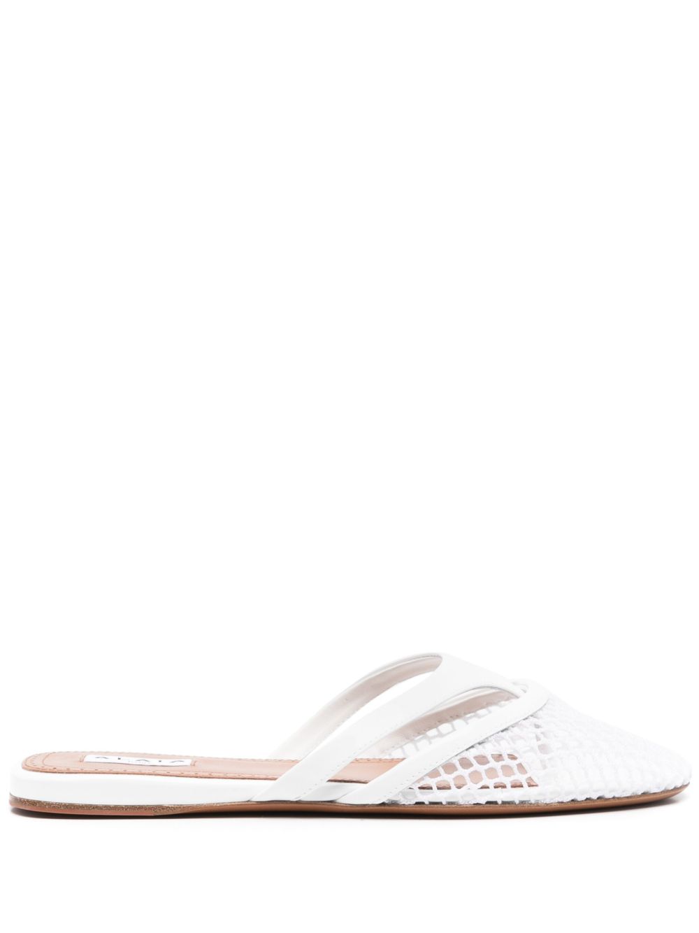 FISHNET THONG SANDALS
