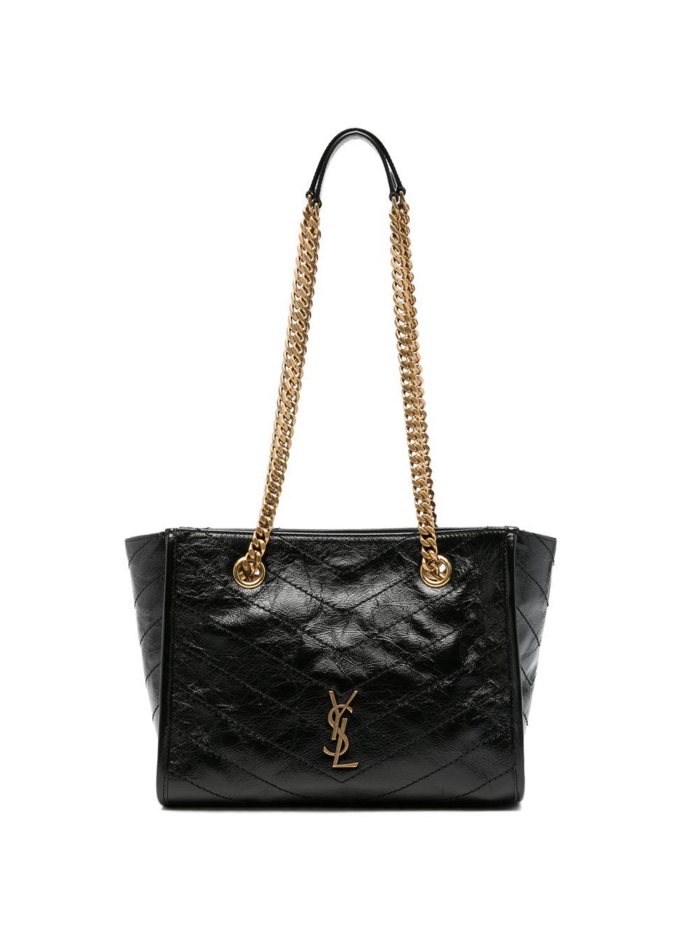 NIKI SMALL LEATHER TOTE BAG