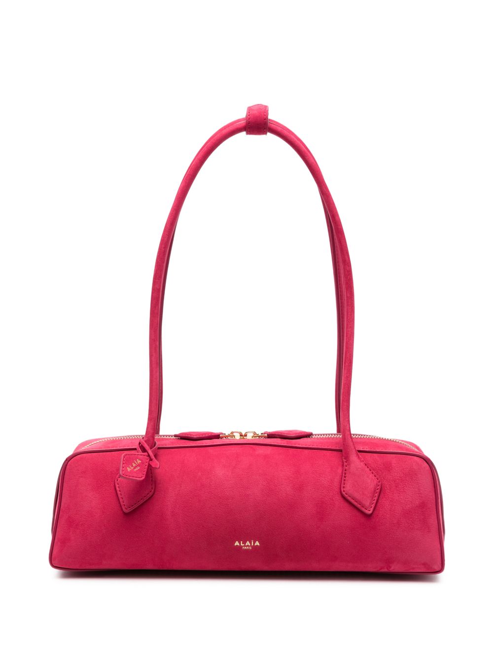 LE TECKEL MEDIUM LEATHER SHOULDER BAG