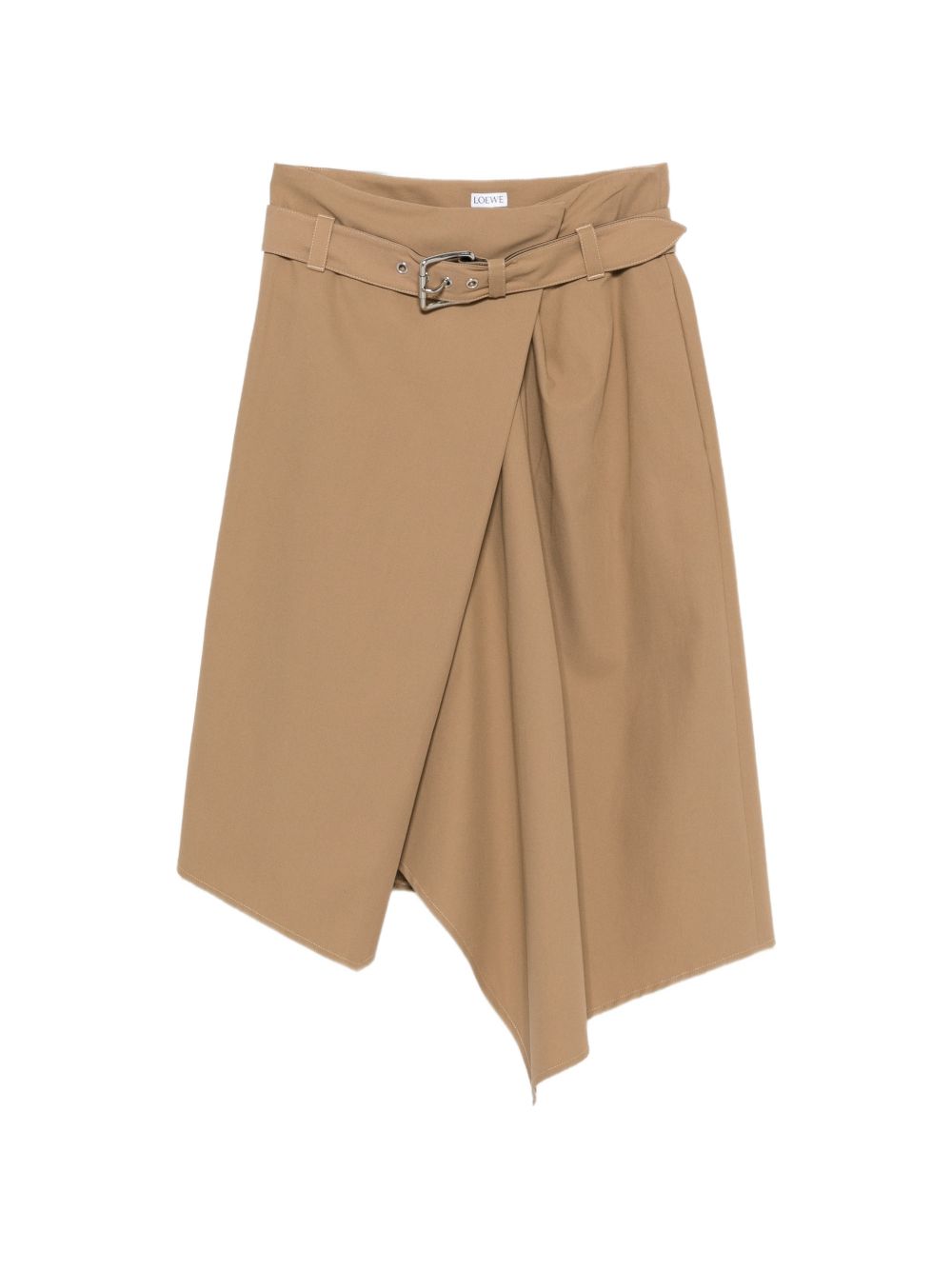 COTTON MIDI SKIRT
