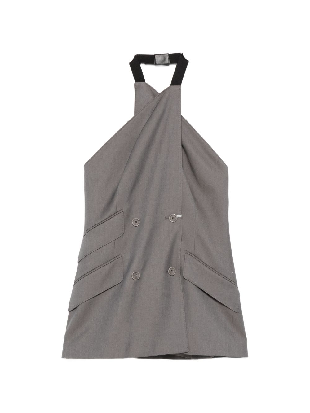 WOOL HALTERNECK TOP