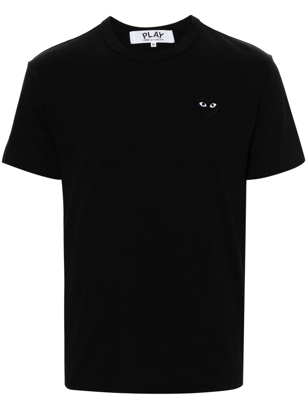 COMME DES GARÇONS PLAY · BLACK HEART COTTON T-SHIRT