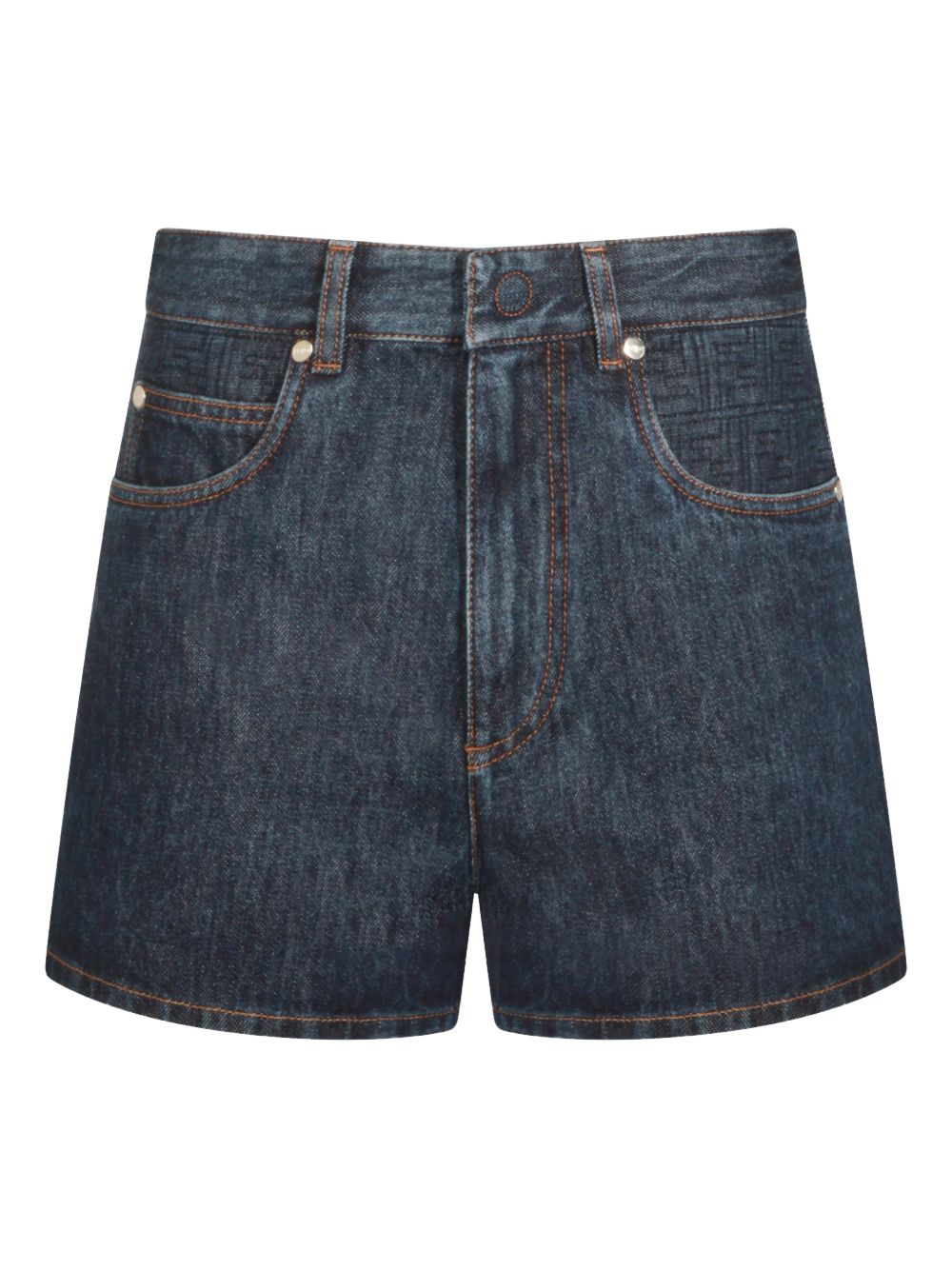 DENIM COTTON SHORTS