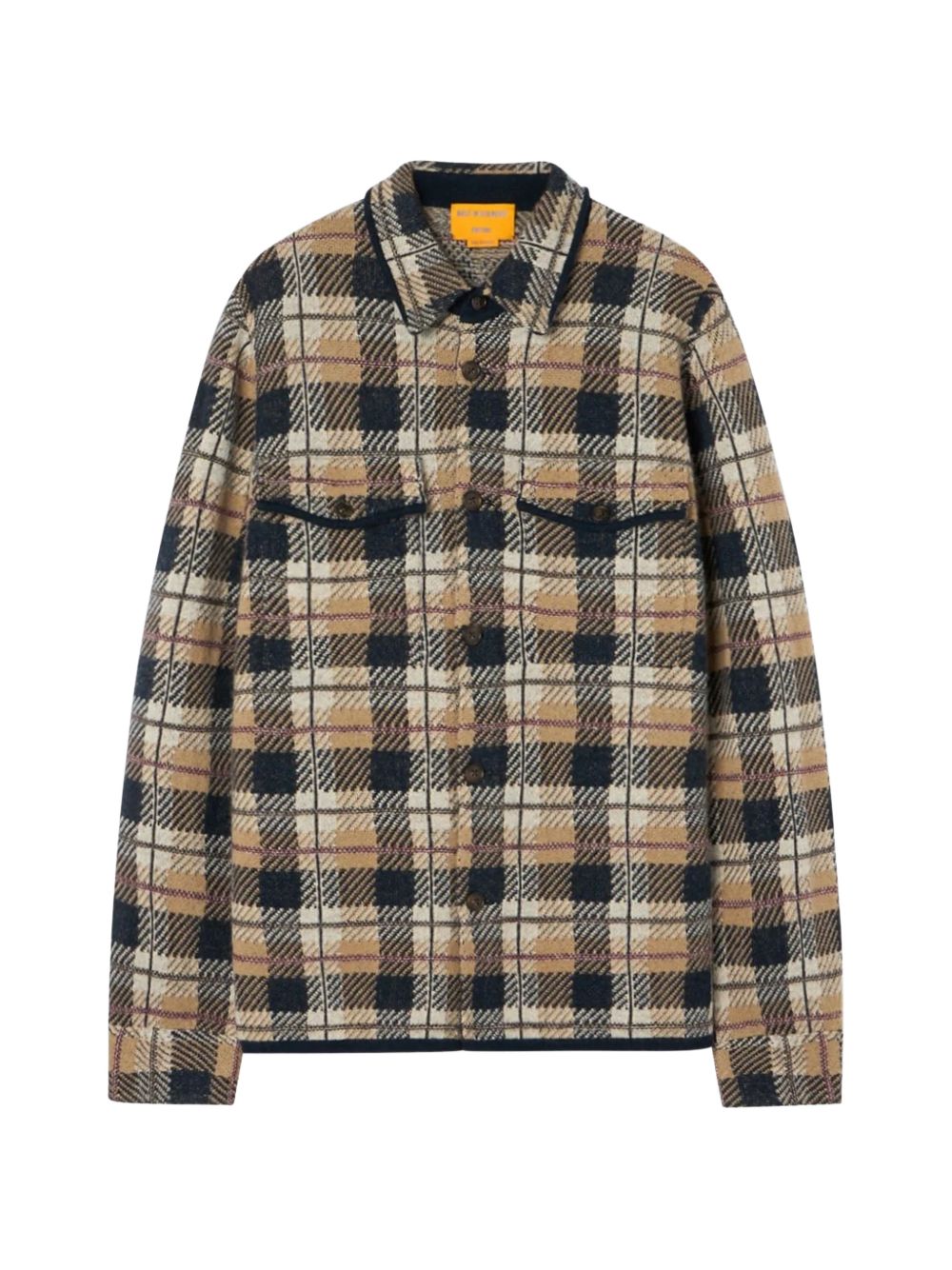 CASHMERE CHECKED SHIRT