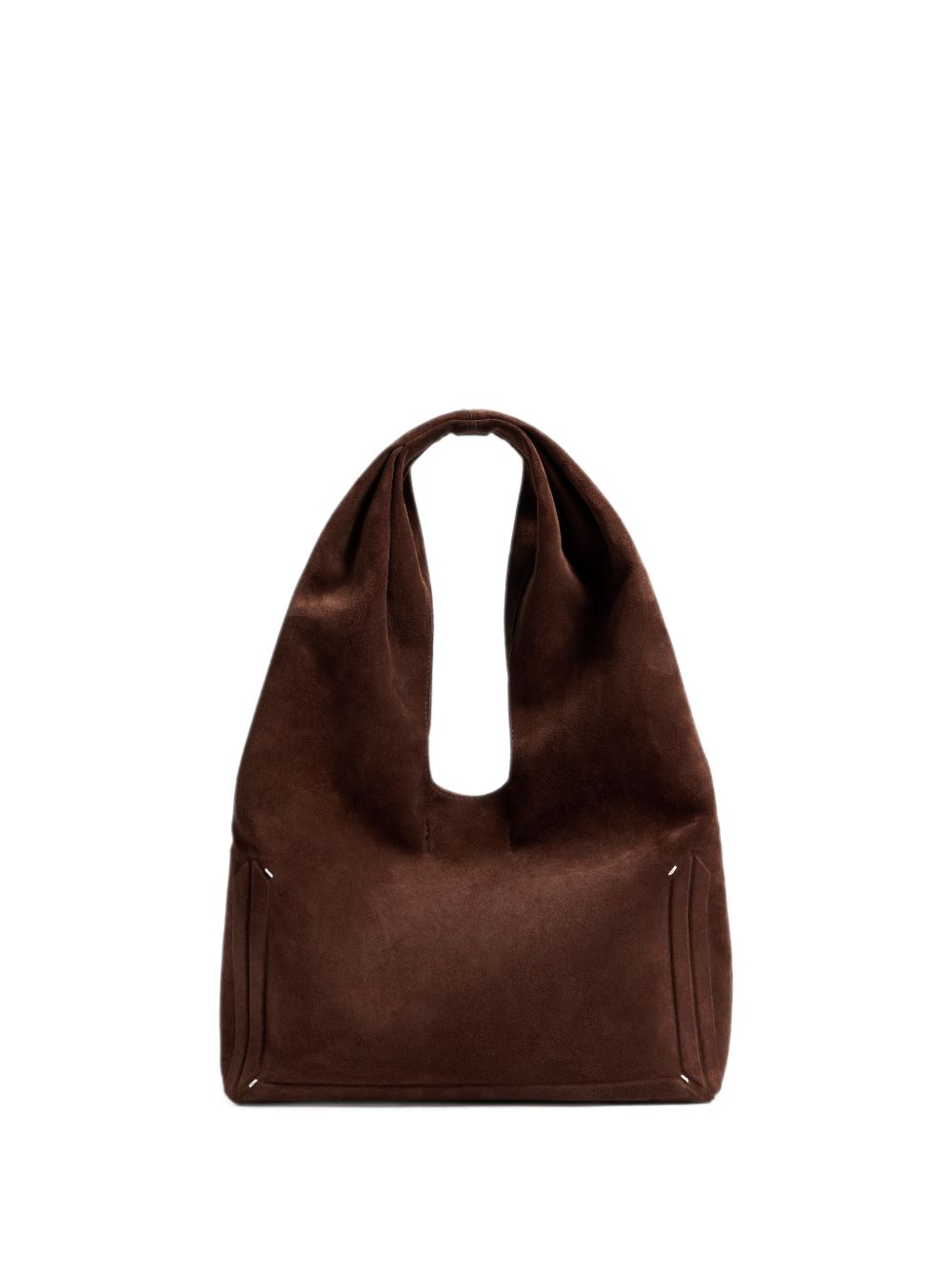 BOX BAG SUEDE LEATHER SHOULDER BAG