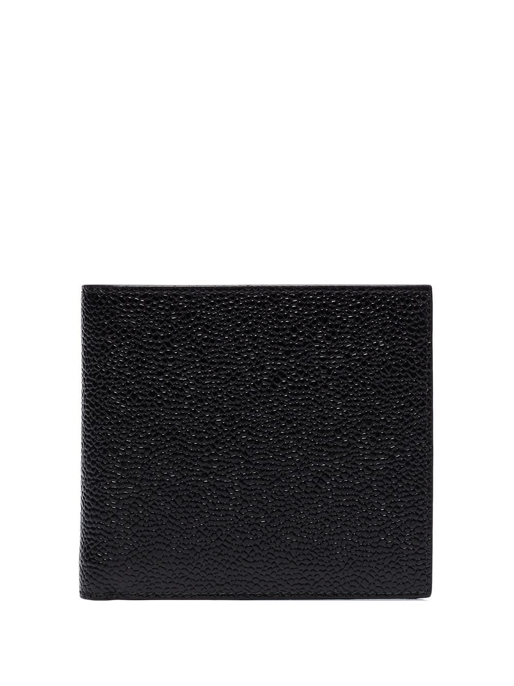 THOM BROWNE · LEATHER BIFOLD WALLET