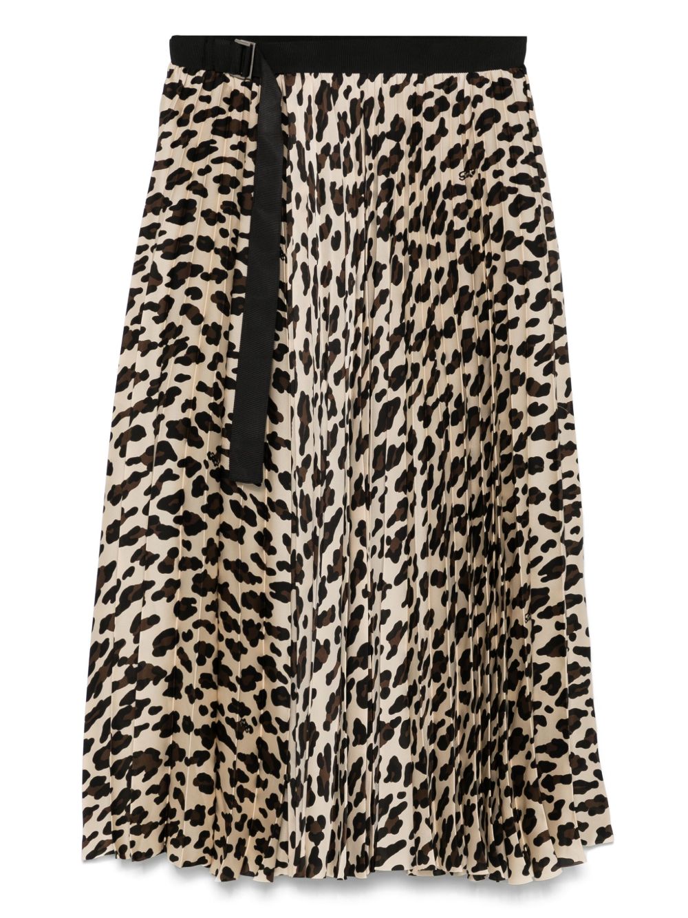 LEOPARD PRINT MIDI SKIRT