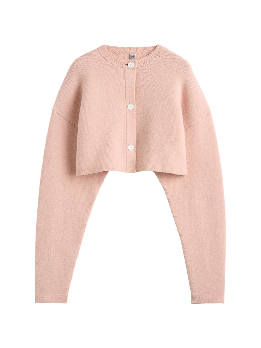 WOOL CROPPED CARDIGAN