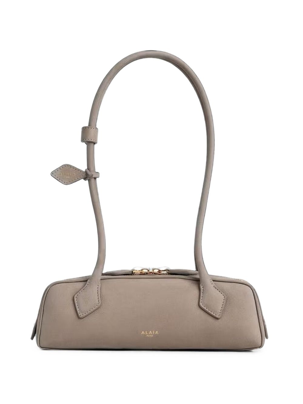LE TECKEL SMALL LEATHER SHOULDER BAG