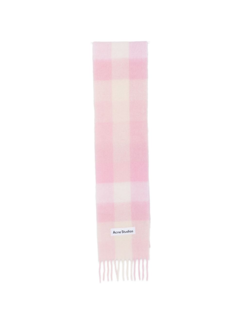 ACNE STUDIOS · WOOL CHECKED SCARF