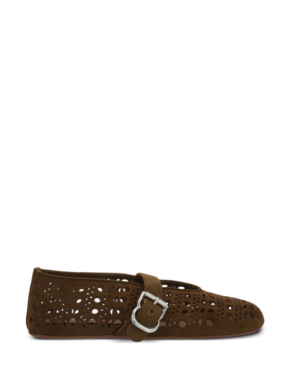 VIENNE LEATHER BALLET FLATS