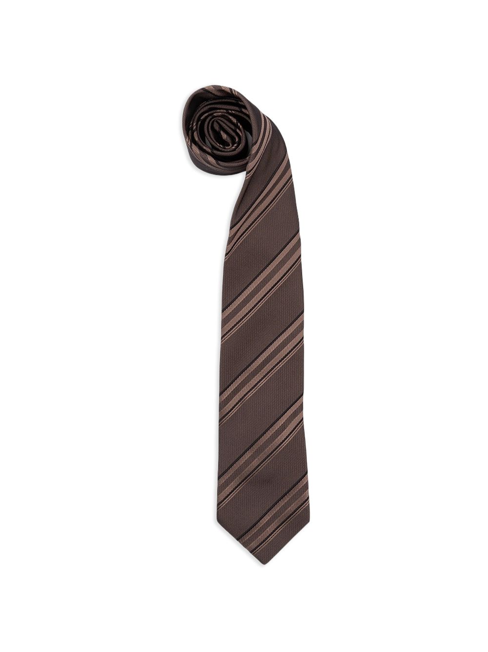 STRIPED SILK TIE