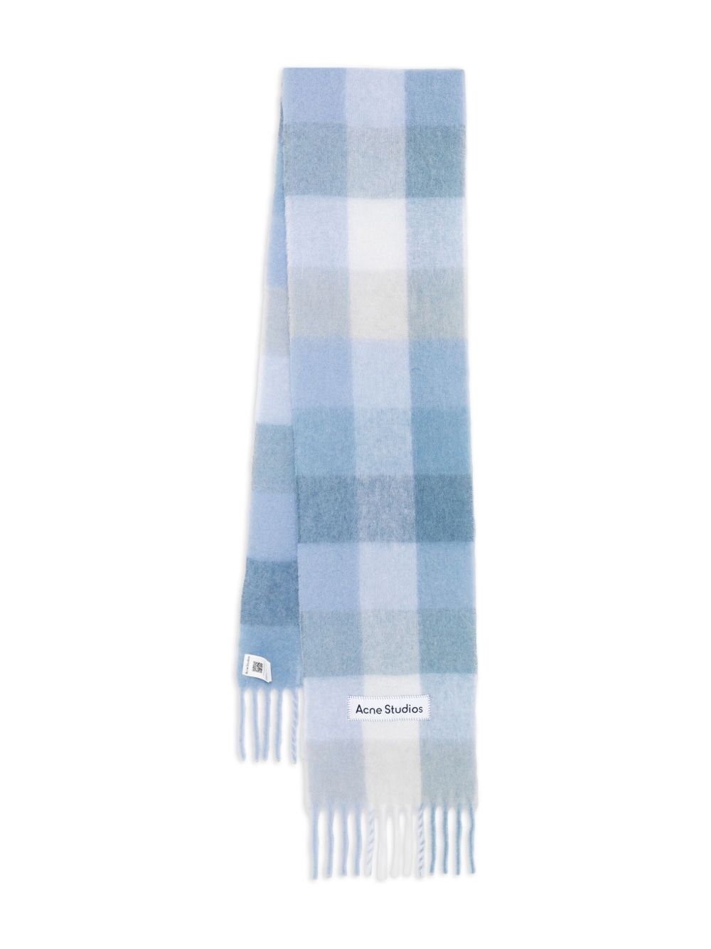 WOOL CHECKED SCAEF