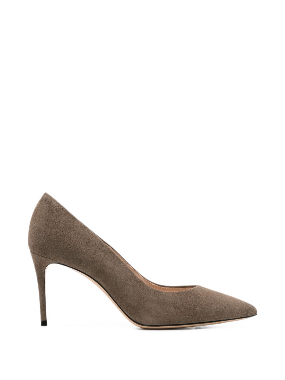 SUEDE LEARHER PUMPS