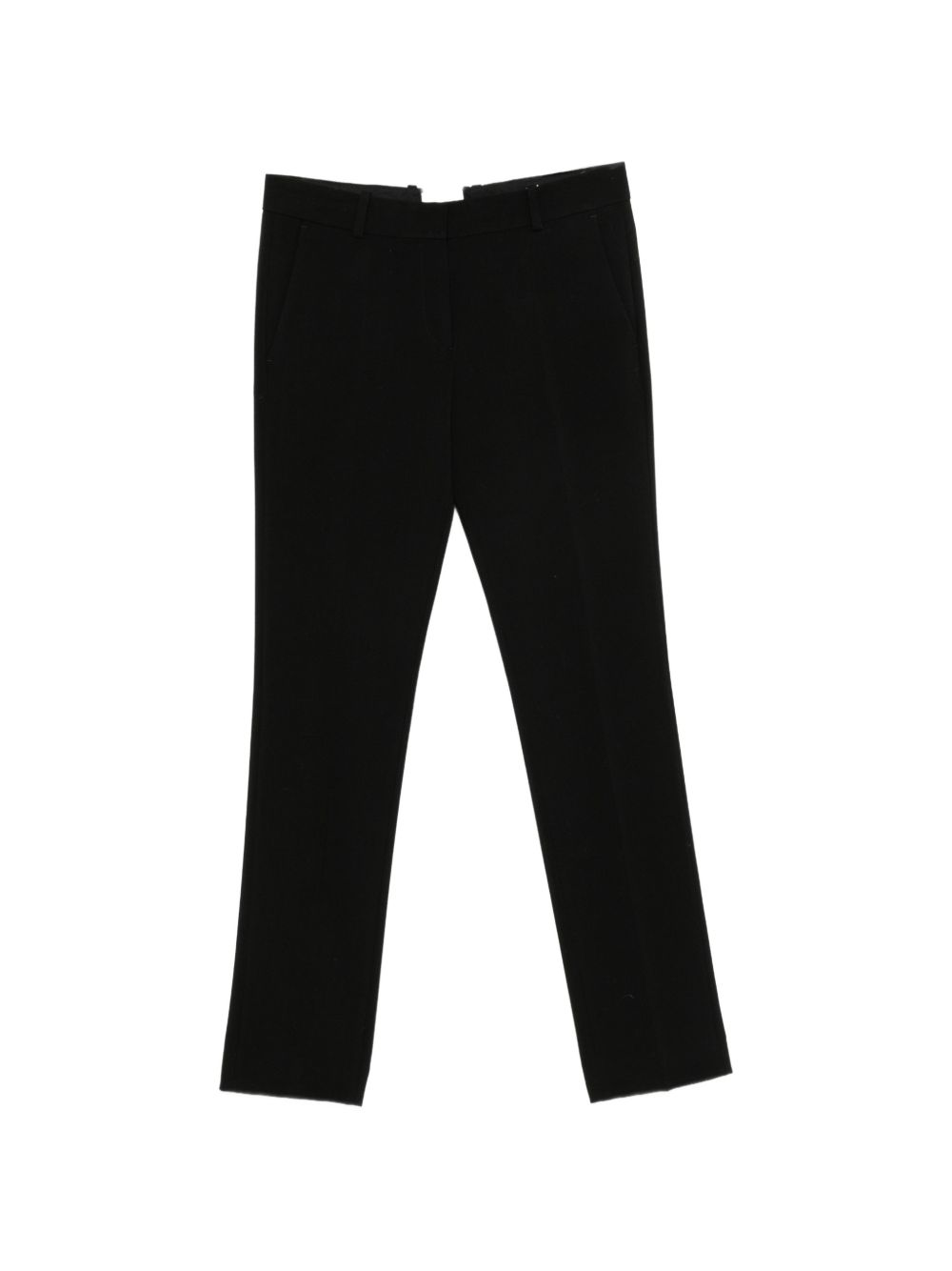 WOOL LOW-WAIST TROUSERS