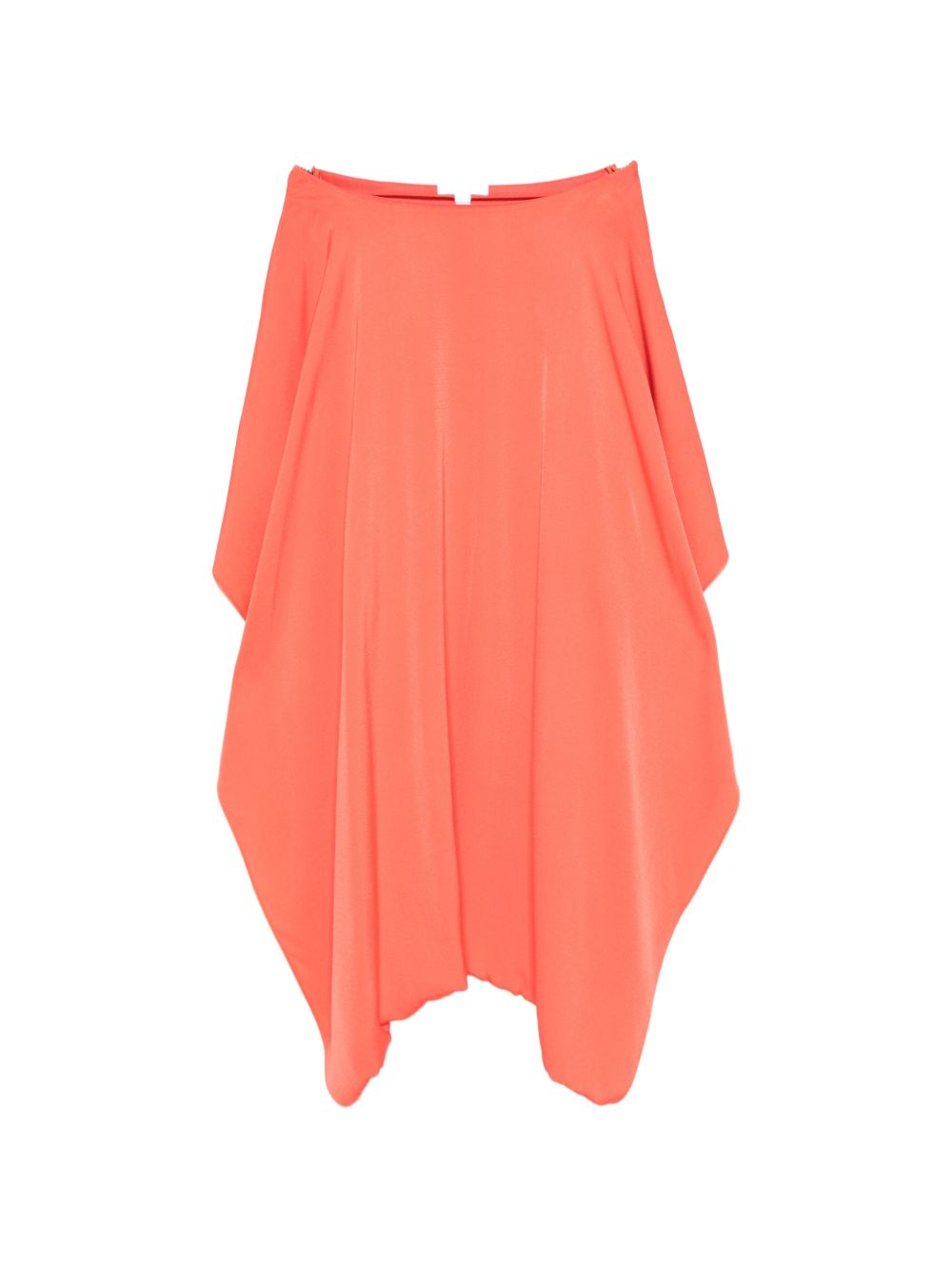 ASYMMETRIC MIDI SKIRT