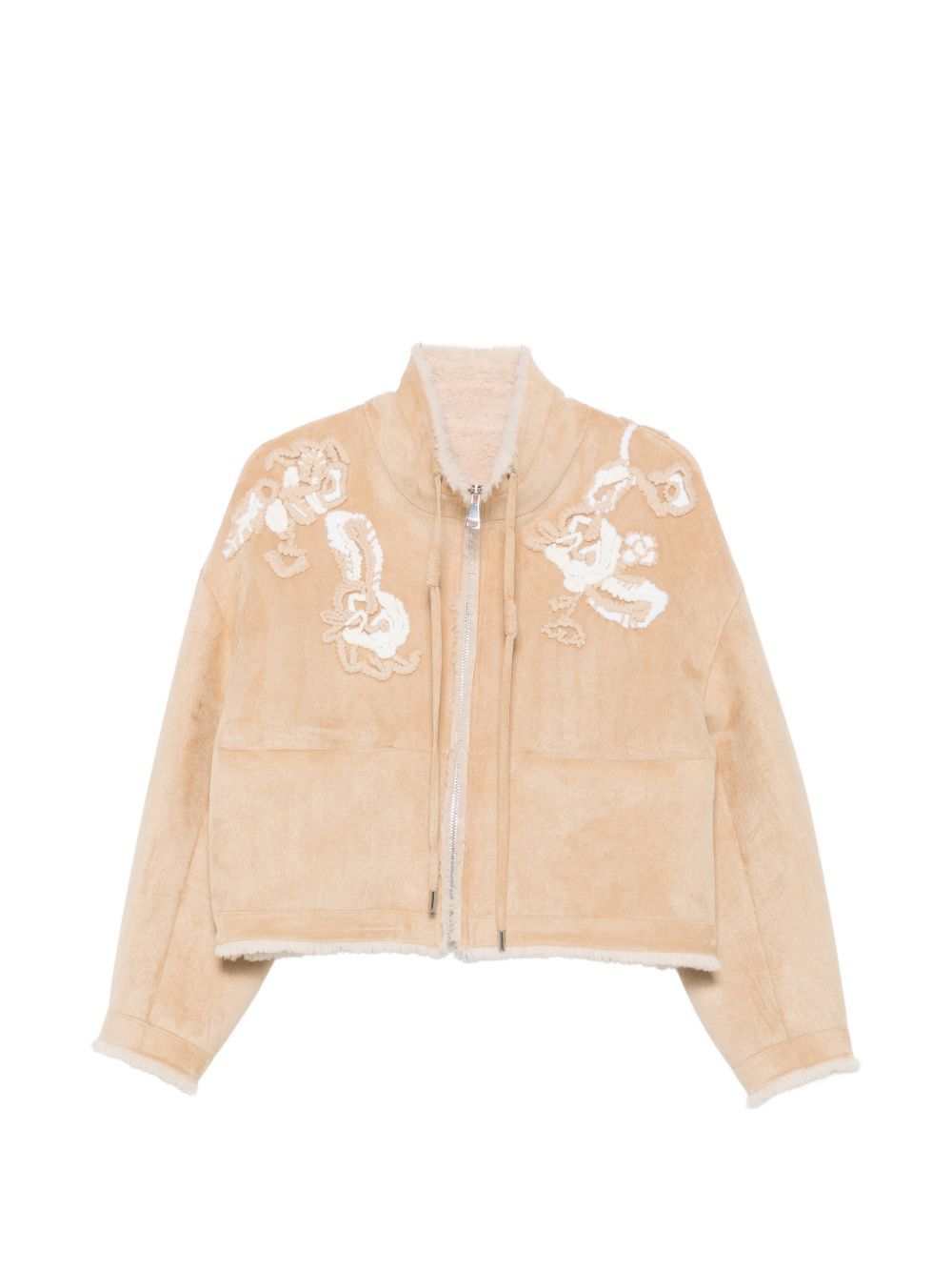EMBROIDERED BLOUSON JACKET