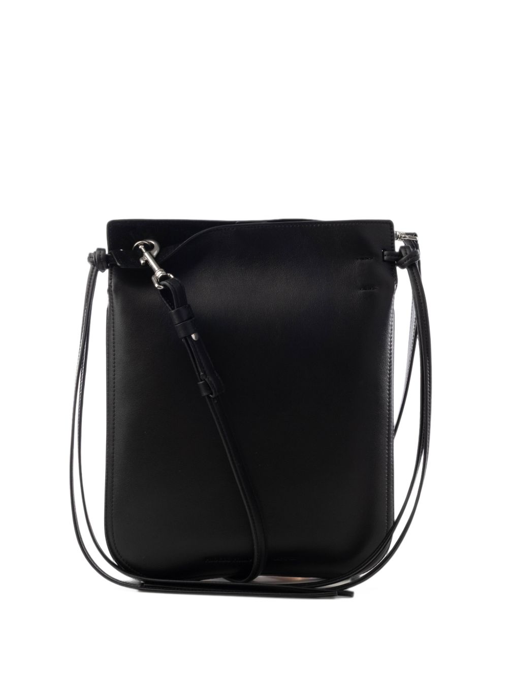 PHOEBE PHILO · GIG TIE POUCH LEATHER SHOULDER BAG