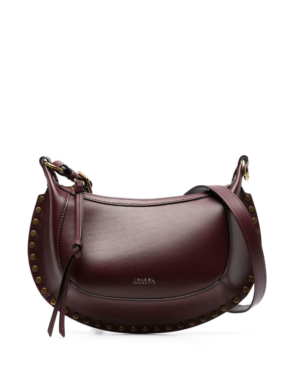 OSKAN MOON LEATHER SHOULDER BAG