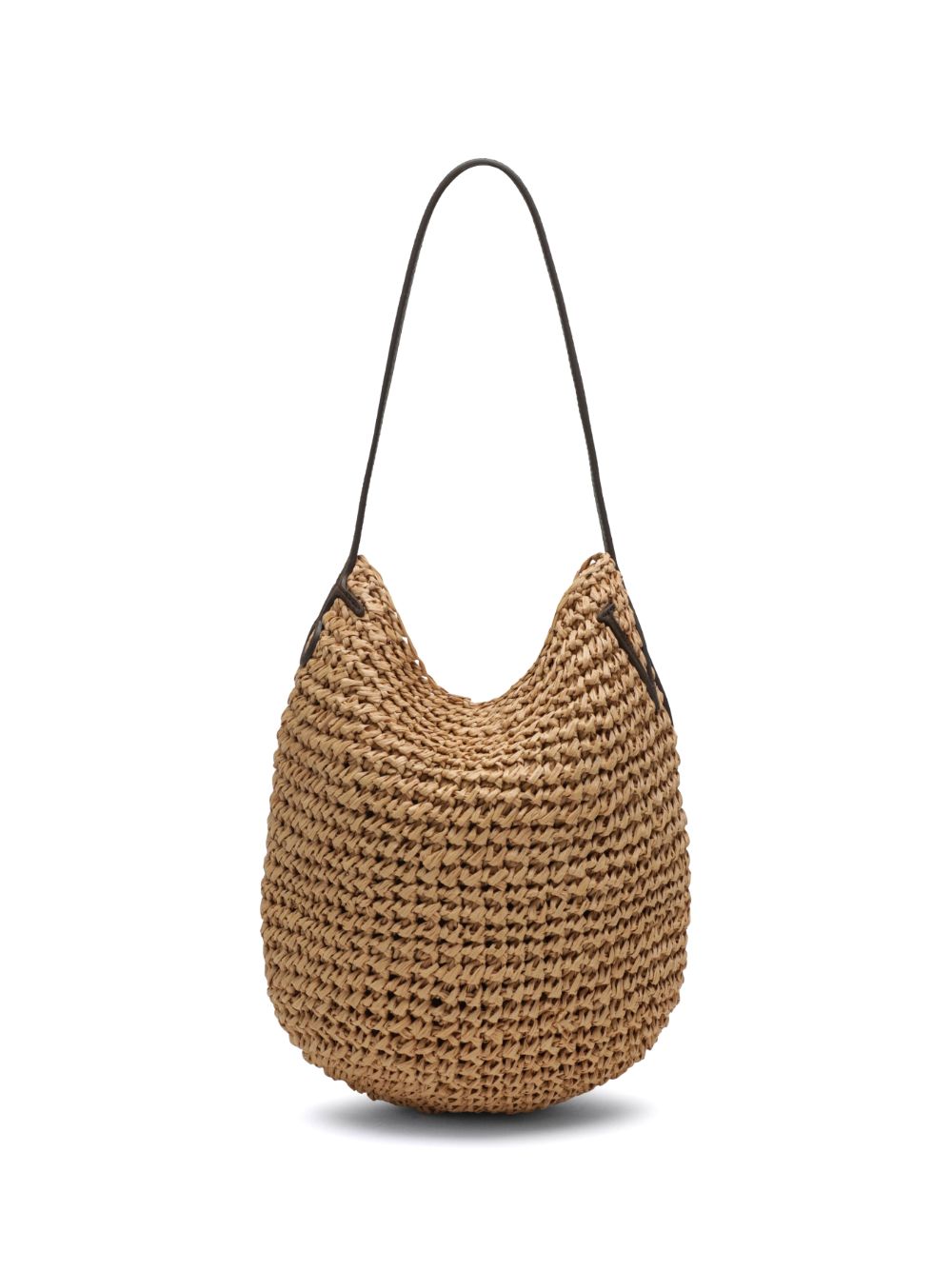 BULB SMALL RAFIA SHOULDER BAG