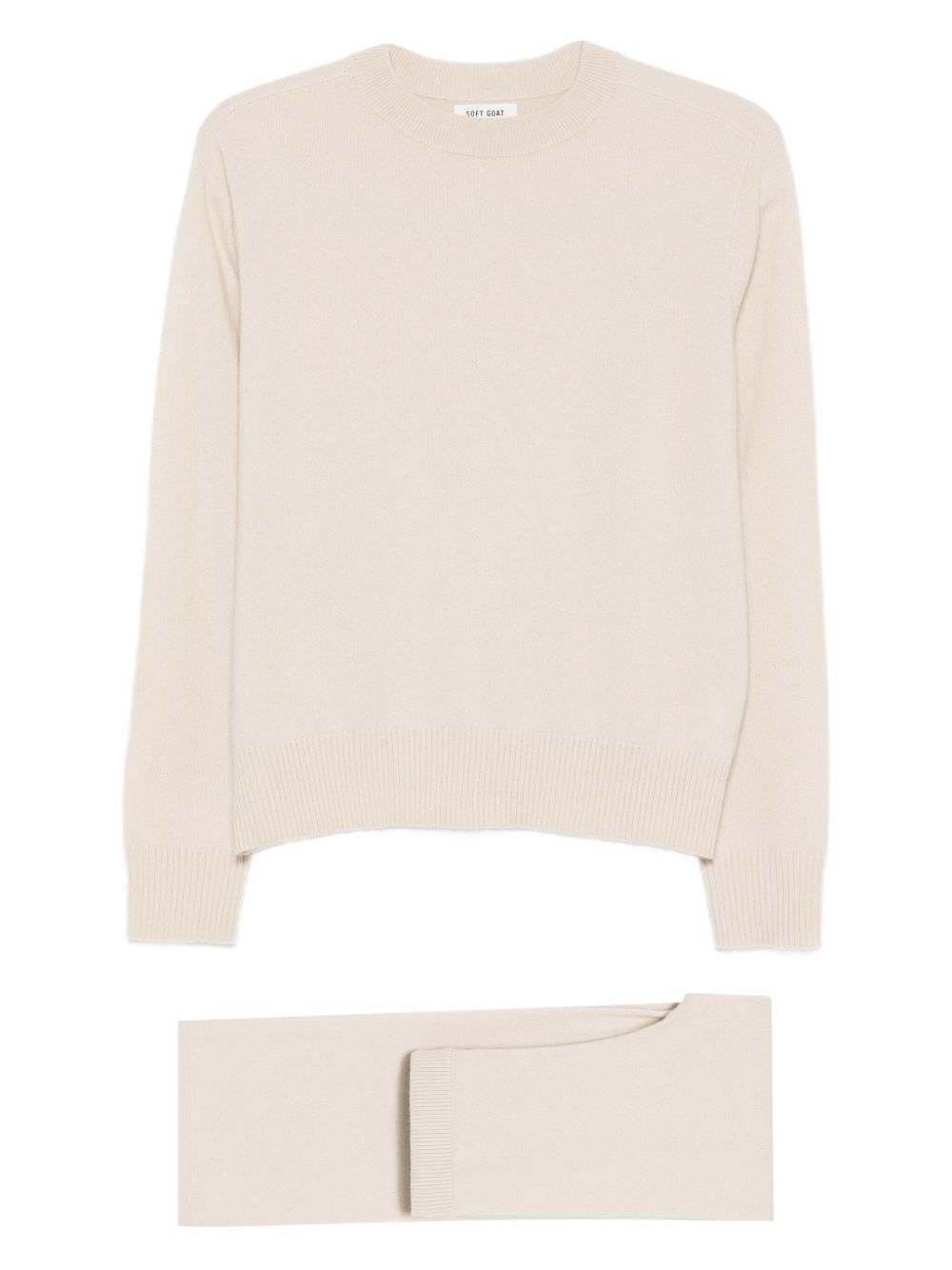TROUSERS AND SWEATER CASHMERE SET