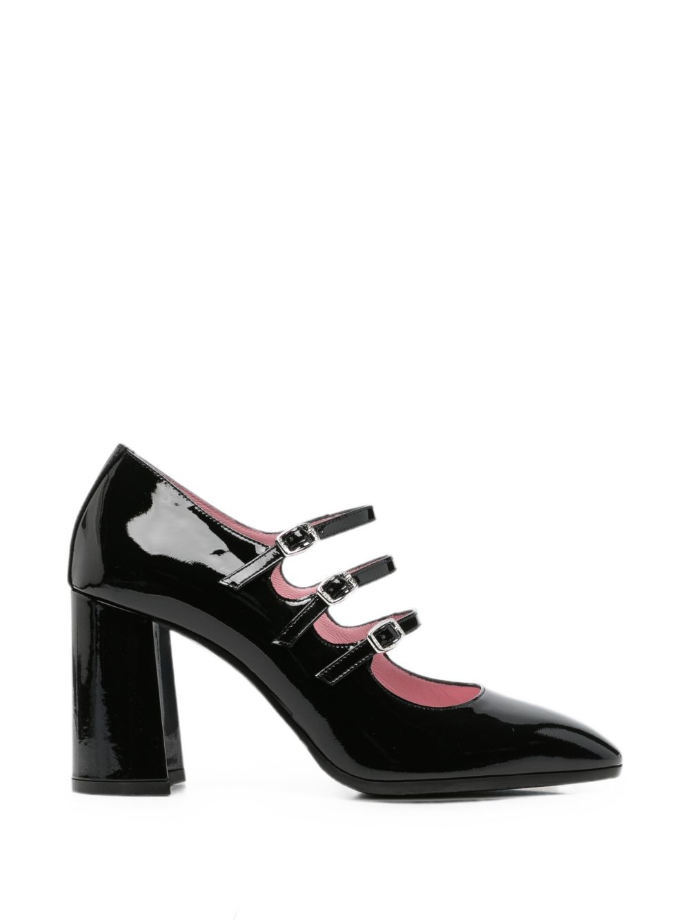 KEEL PATENT LEATHER PUMPS