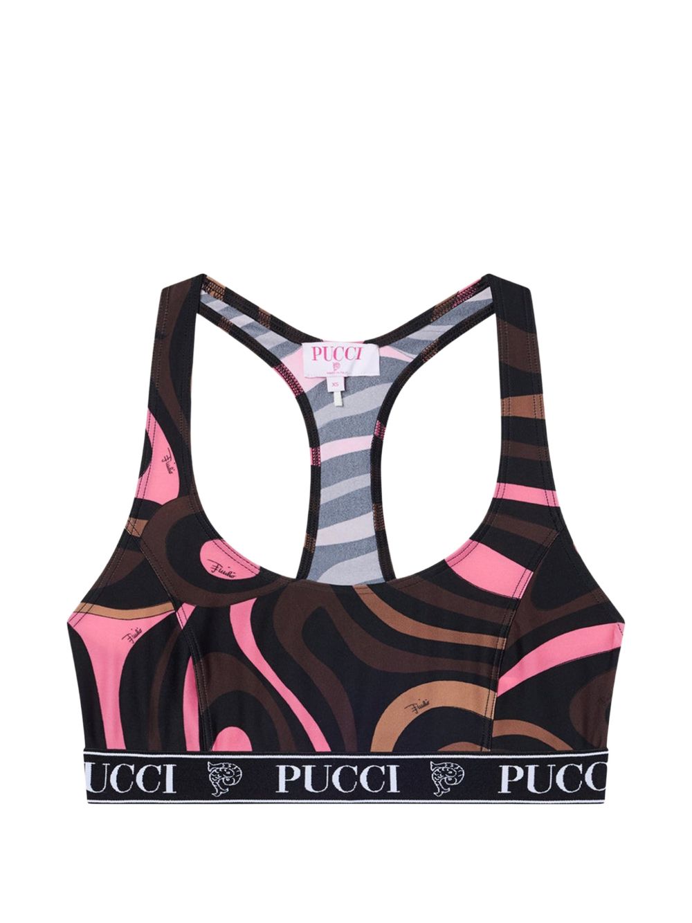 PRINTED BRALETTE BRA