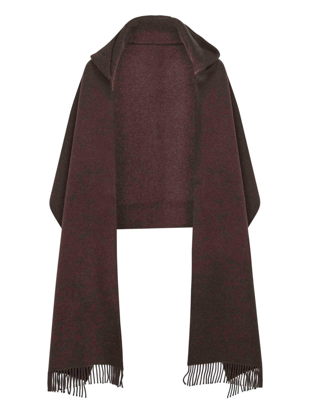 CASHMERE HOODED SCARF