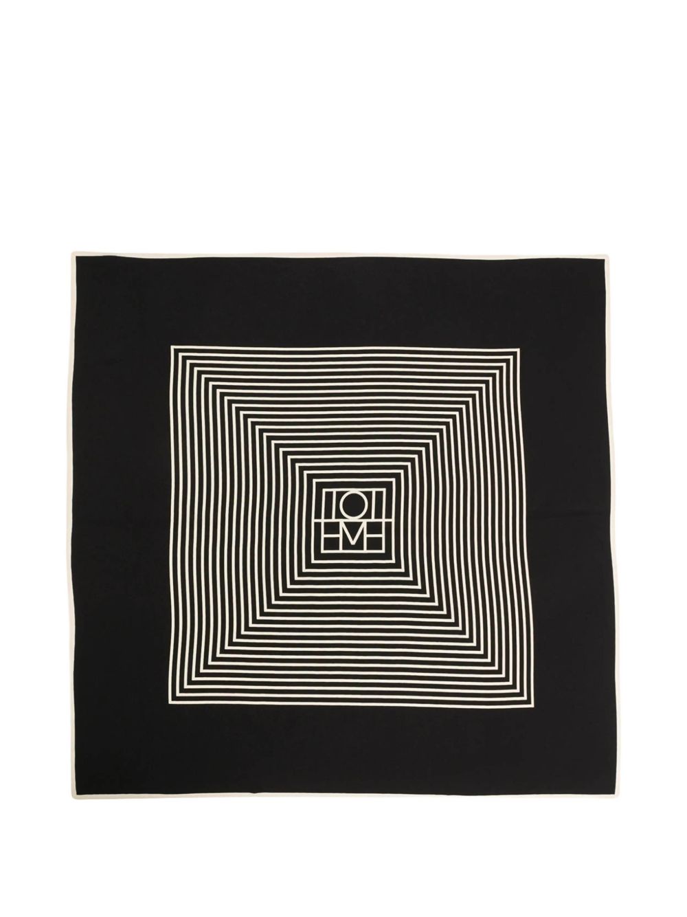 MONOGRAM SILK FOULARD