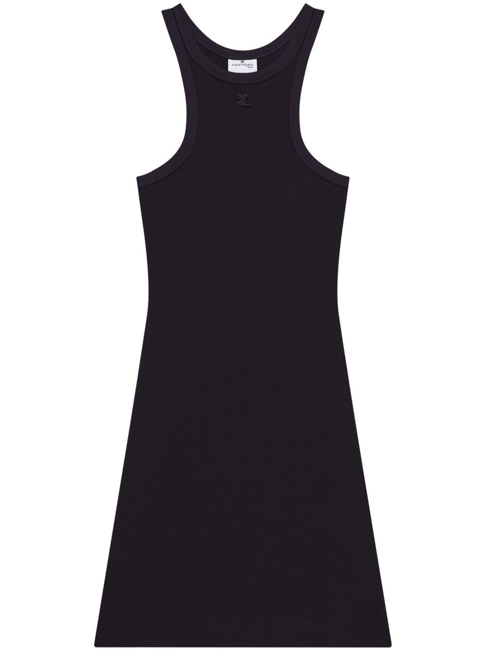 SCUBA COTTON MINI DRESS