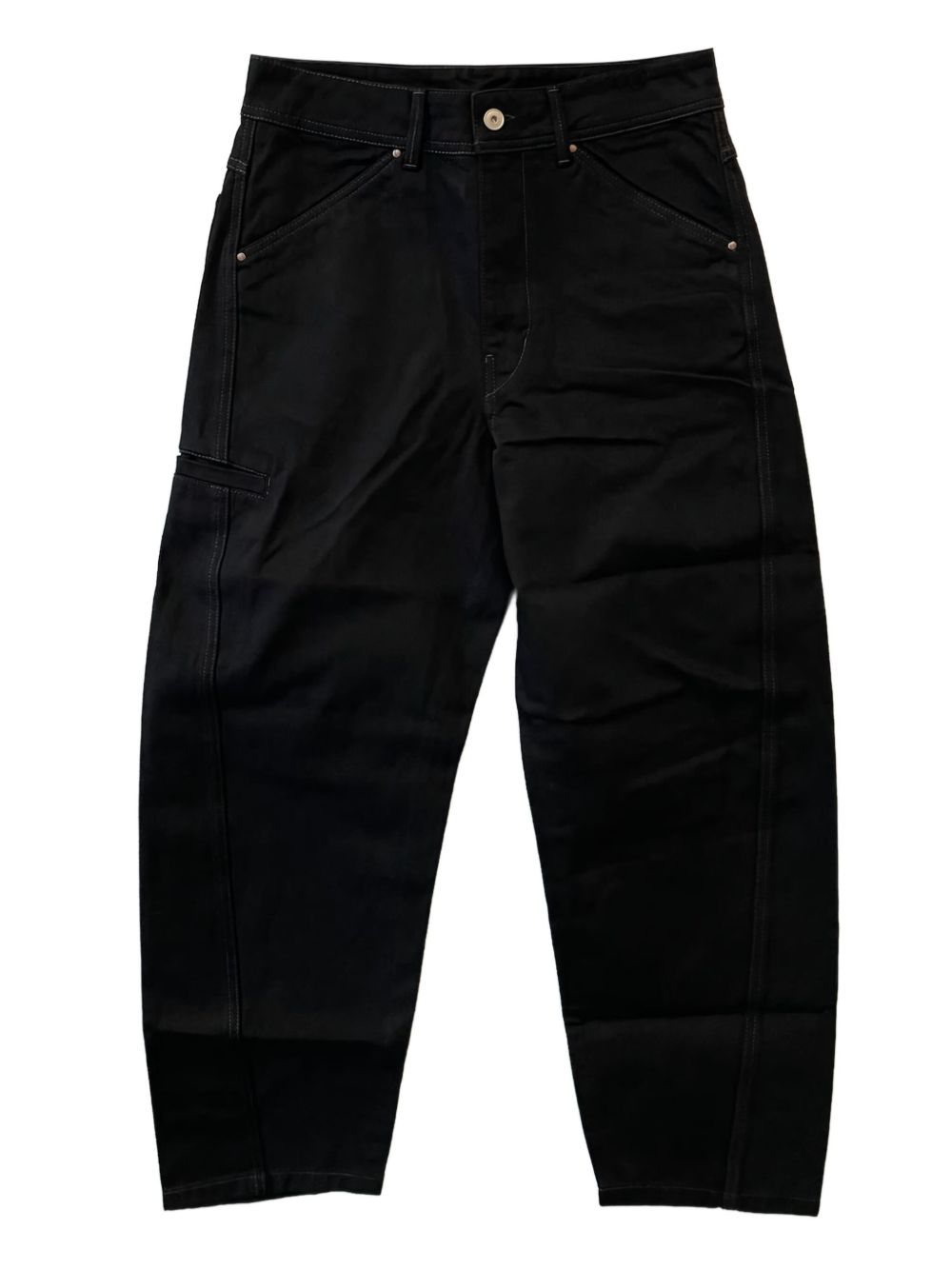 TWISTED COTTON TROUSERS