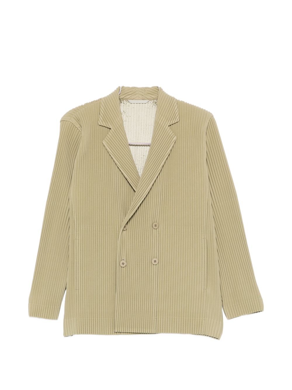 PLEATED SINGLE-BREASTED JACKET